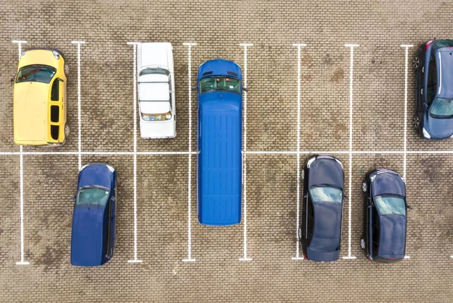 cars on a parking